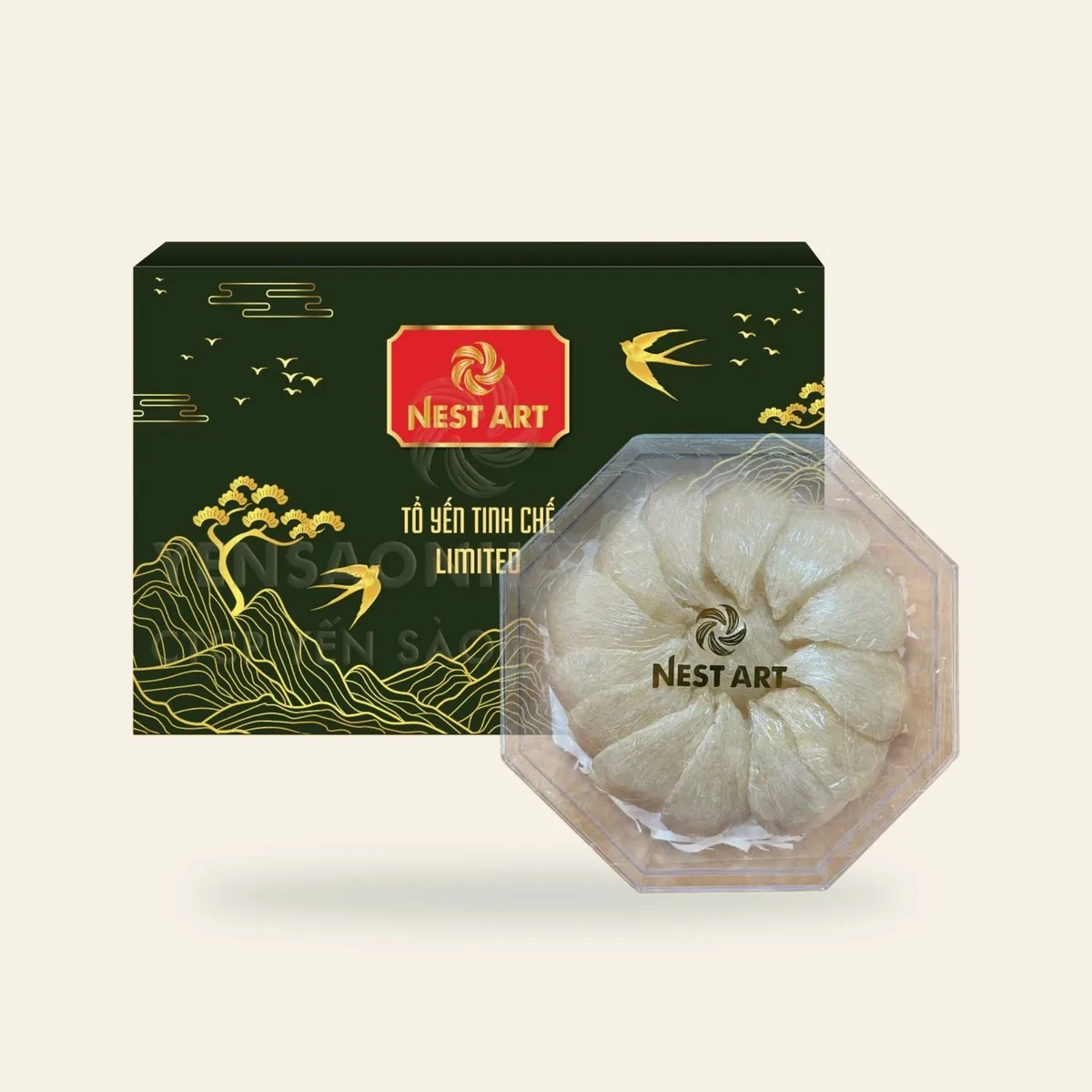 Tổ Yến Tinh Chế Rút Lông Định Hình 100g