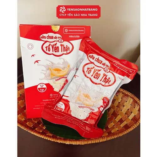 Lợi ích sữa chua sấy khô có tổ yến thật đối với sức khoẻ