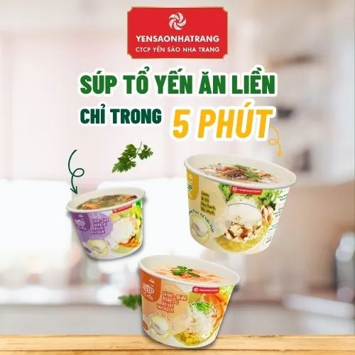ĂN NGON NẤU GỌN – THỬ NGAY SÚP TỔ YẾN ĂN LIỀN