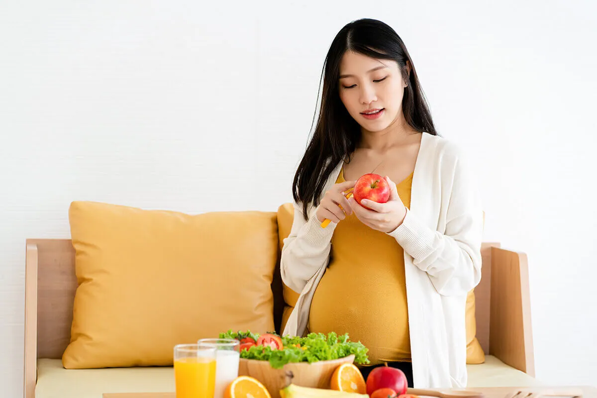 Ăn Uống Lúc Mang Thai Giúp Mẹ Khỏe, Con Khỏe