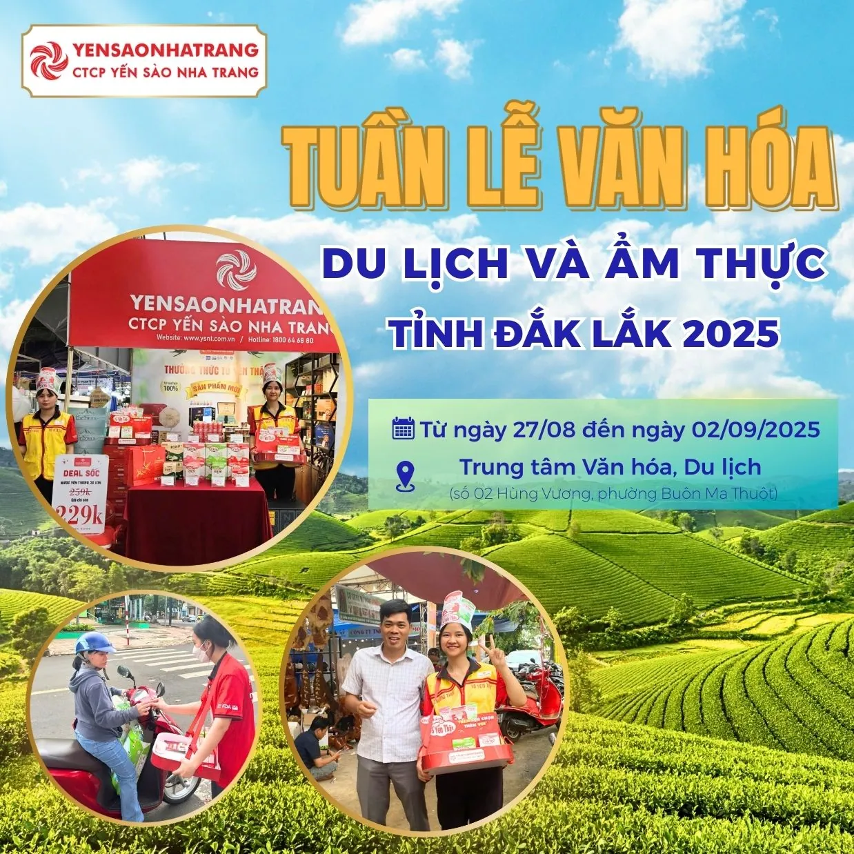 [ĐẮK LẮK 2025] CTCP YẾN SÀO NHA TRANG – HÀNH TRÌNH QUẢNG BÁ TINH HOA YẾN SÀO NHA TRANG