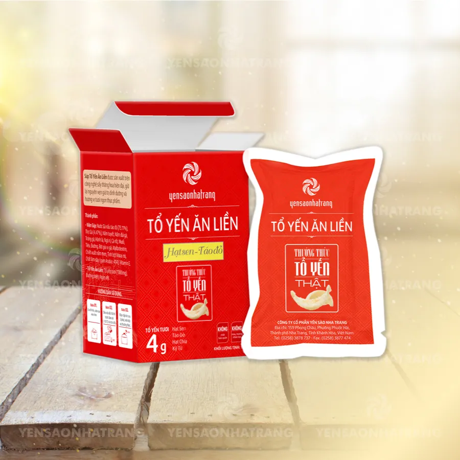 Hướng dẫn sử dụng tổ yến ăn liền