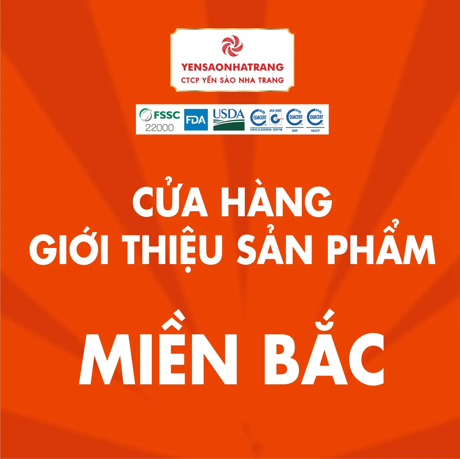 [Miền Bắc] Cửa Hàng Giới Thiệu Giới Thiệu Sản Phẩm – CTCP Yến Sào Nha Trang