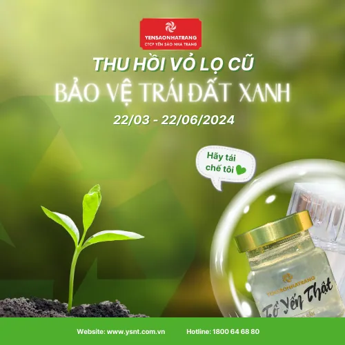MỪNG NGÀY TRÁI ĐẤT 22/04/2024 – CHỦ ĐỀ “THU HỒI VỎ LỌ CŨ – BẢO VỆ TRÁI ĐẤT XANH”