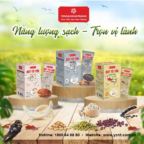 [NEW ARRIVAL] SẢN PHẨM MỚI “BỘT TỔ YẾN” CỦA CTCP YẾN SÀO NHA TRANG CHÍNH THỨC CÓ MẶT TRÊN THỊ TRƯỜNG