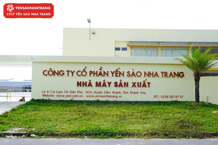 NHÀ MÁY SẢN XUẤT CTCP YẾN SÀO NHA TRANG CHÍNH THỨC ĐI VÀO HOẠT ĐỘNG