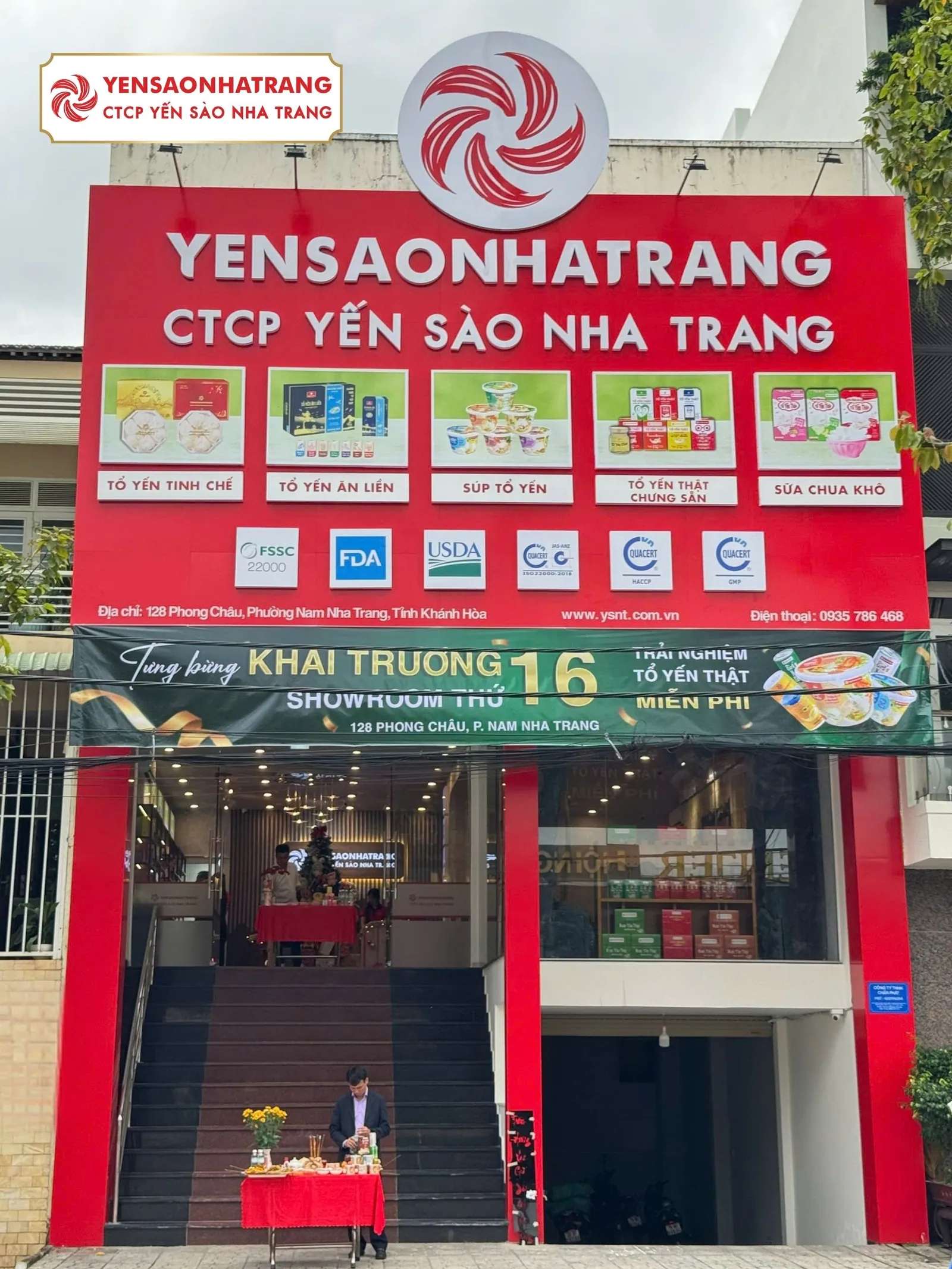 [NHA TRANG] SHOWROOM PHONG CHÂU TƯNG BỪNG KHAI TRƯƠNG – CHÍNH THỨC GIA NHẬP HỆ THỐNG YẾN SÀO NHA TRANG