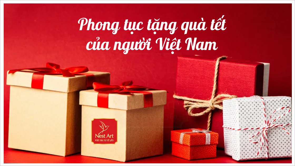 phong tục tặng quà têt
