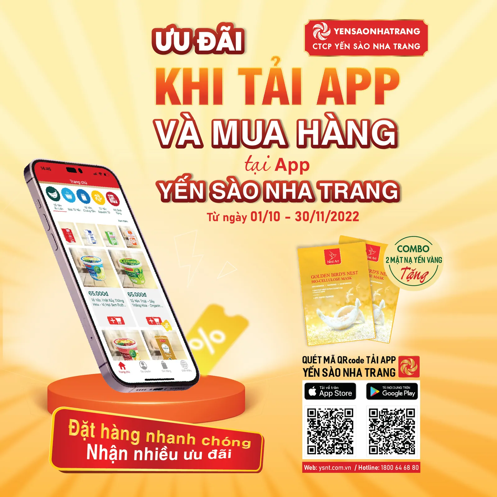 RA MẮT APP YẾN SÀO NHA TRANG