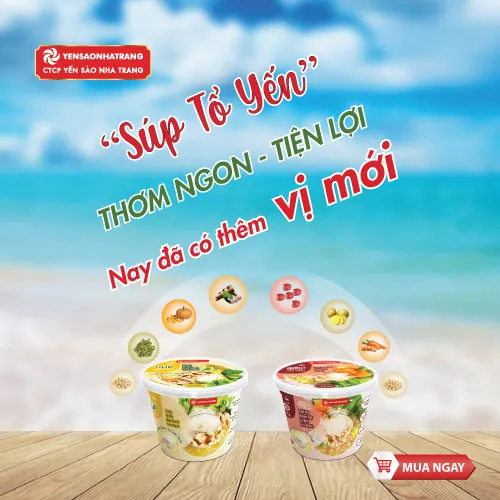 Súp Tổ Yến nay có thêm vị mới – Kích thích vị giác