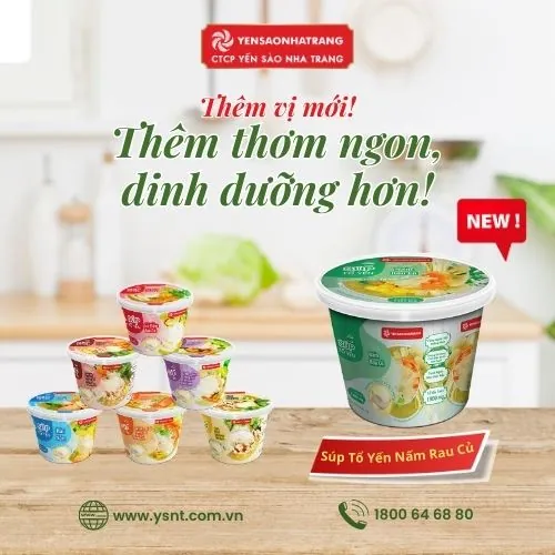 SÚP TỔ YẾN NAY ĐÃ CÓ THÊM VỊ MỚI