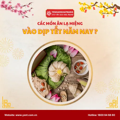 Tất tần tật các món ăn ngon, lạ miệng cho ngày Tết không ngán