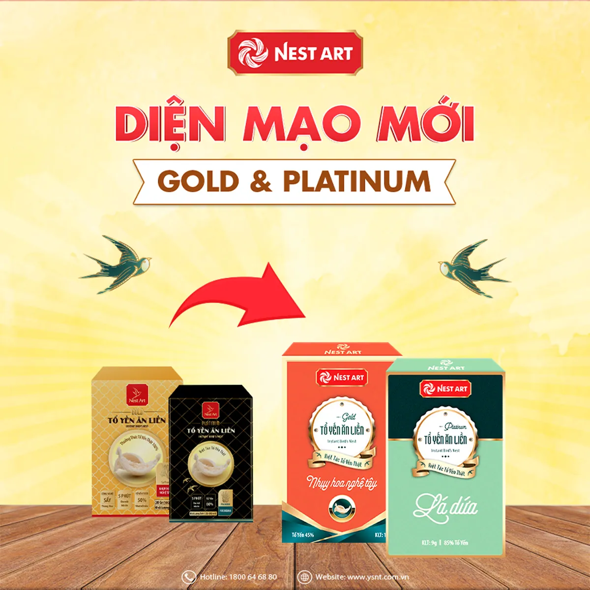 THÔNG BÁO THAY ĐỔI MẪU MÃ BAO BÌ VÀ THÀNH PHẦN SẢN PHẨM