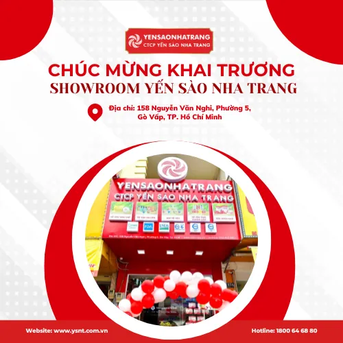 [TP. HỒ CHÍ MINH] TƯNG BỪNG KHAI TRƯƠNG – SHOWROOM YẾN SÀO NHA TRANG