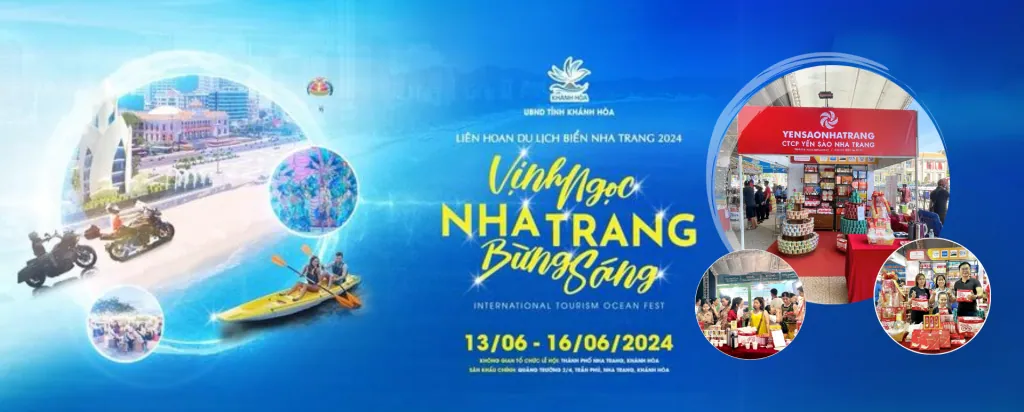 [TP. NHA TRANG] CTCP YẾN SÀO NHA TRANG CÓ MẶT TẠI LIÊN HOAN DU LỊCH BIỂN NHA TRANG LẦN THỨ II NĂM 2024