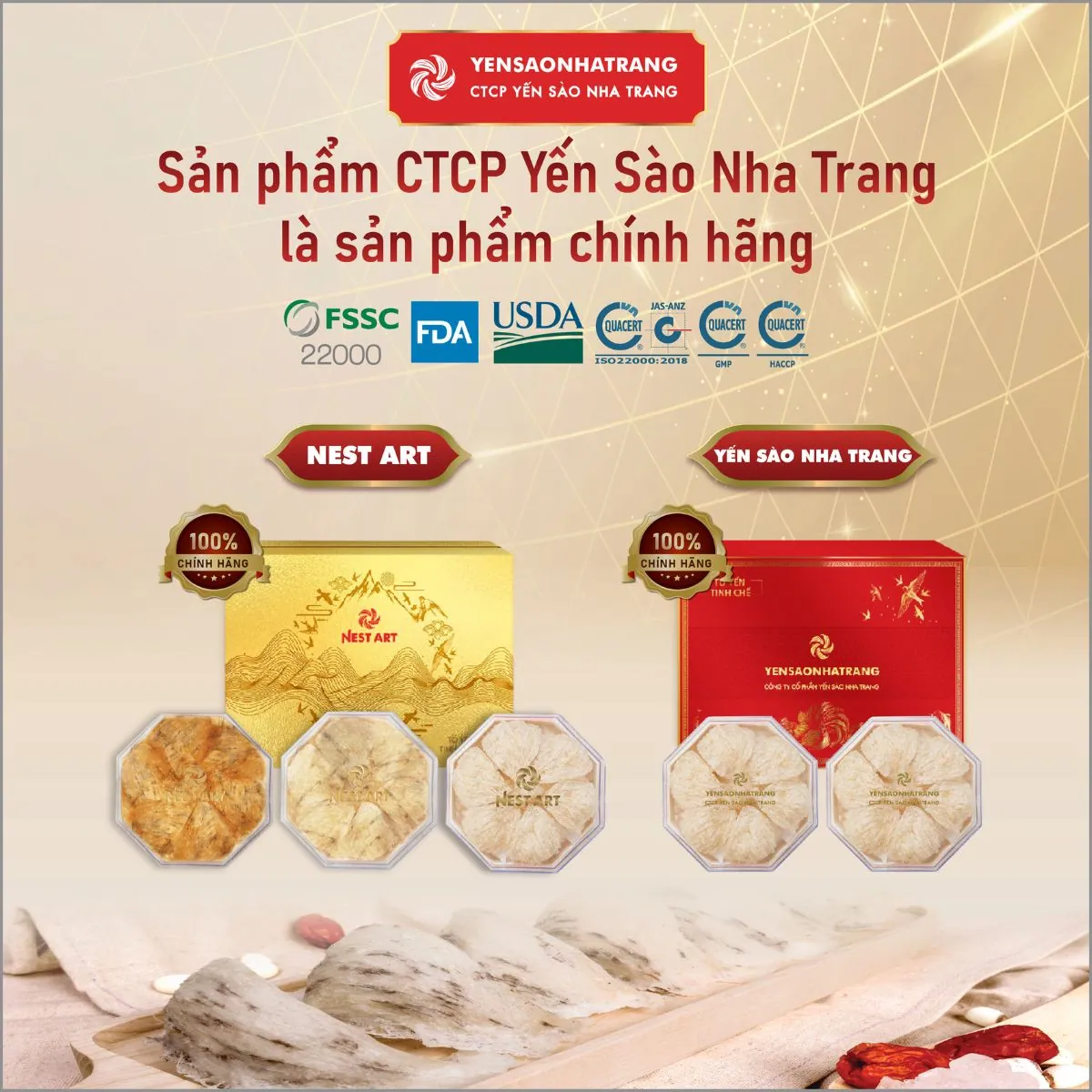 YẾN THẬT YẾN KÉM CHẤT LƯỢNG